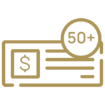 50/50 Checking Account Icon