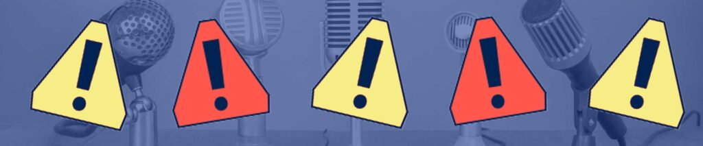 text scam alert banner